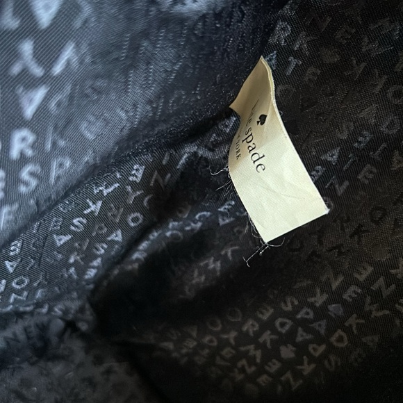 KATE SPADE | Black Leather Tote Purse - Picture 9 of 10
